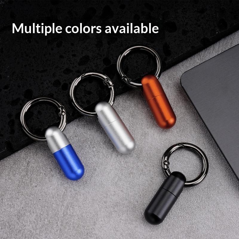 Edc Pill Carry - NEW Aluminum Alloy Waterproof Airtight Pill
