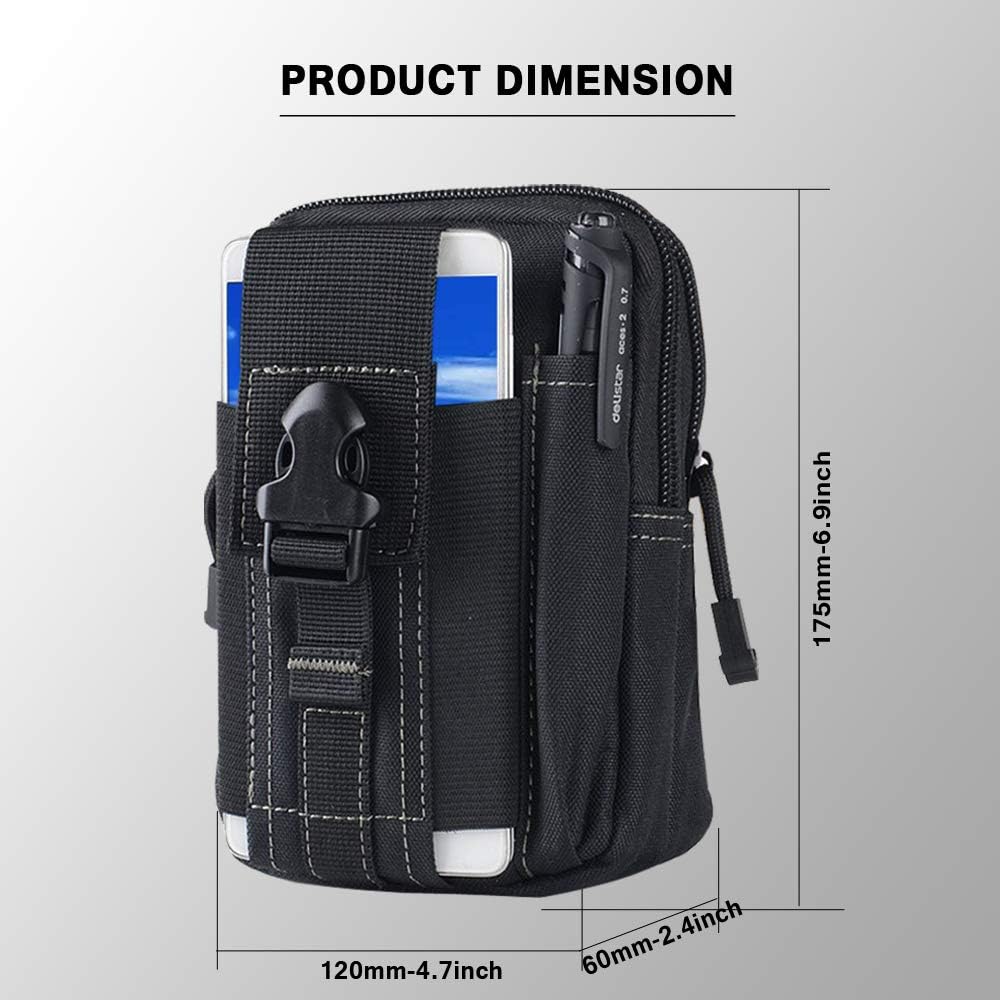 Tactical Molle Belt Pouch Mili - Edc Carry Holster review and price