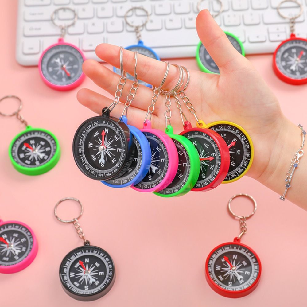 Outdoor Camping Pocket Compass - Compass Keychain Mini review and price