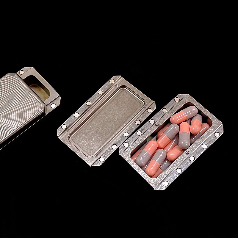 New TC4 Titanium Medicine Pill - Edc Pill Carry review and price