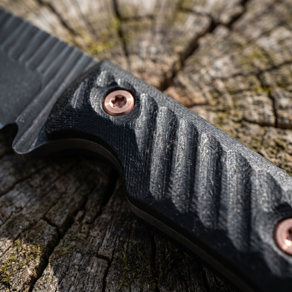 Full Tang Bushcraft Knife D2 B - Edc Carry Fixed Blade review and price