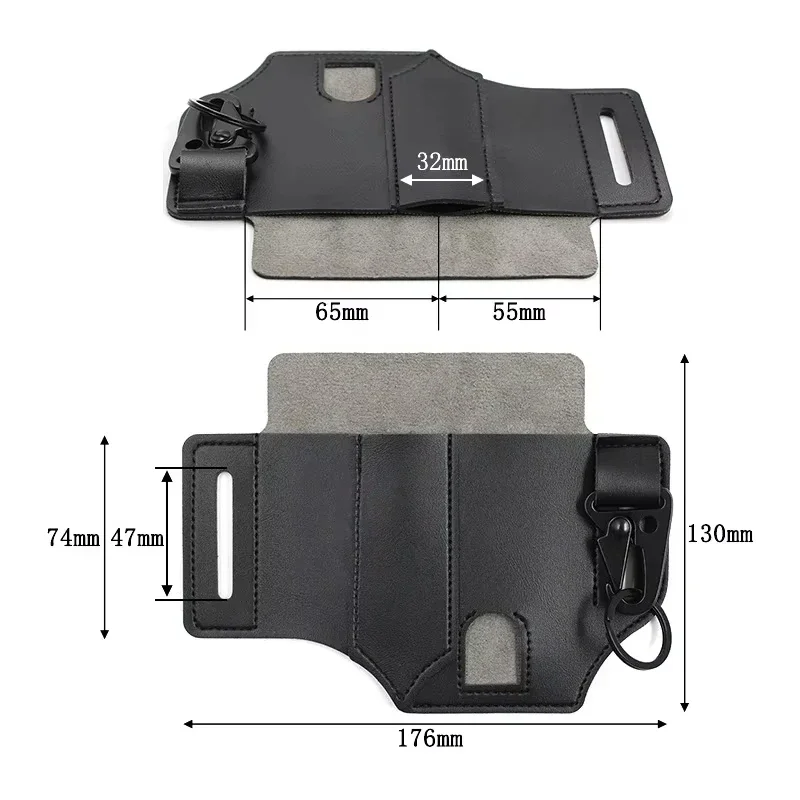 EDC PU Leather Tool Pouch Mult - Edc Carry Belt Leather review and price
