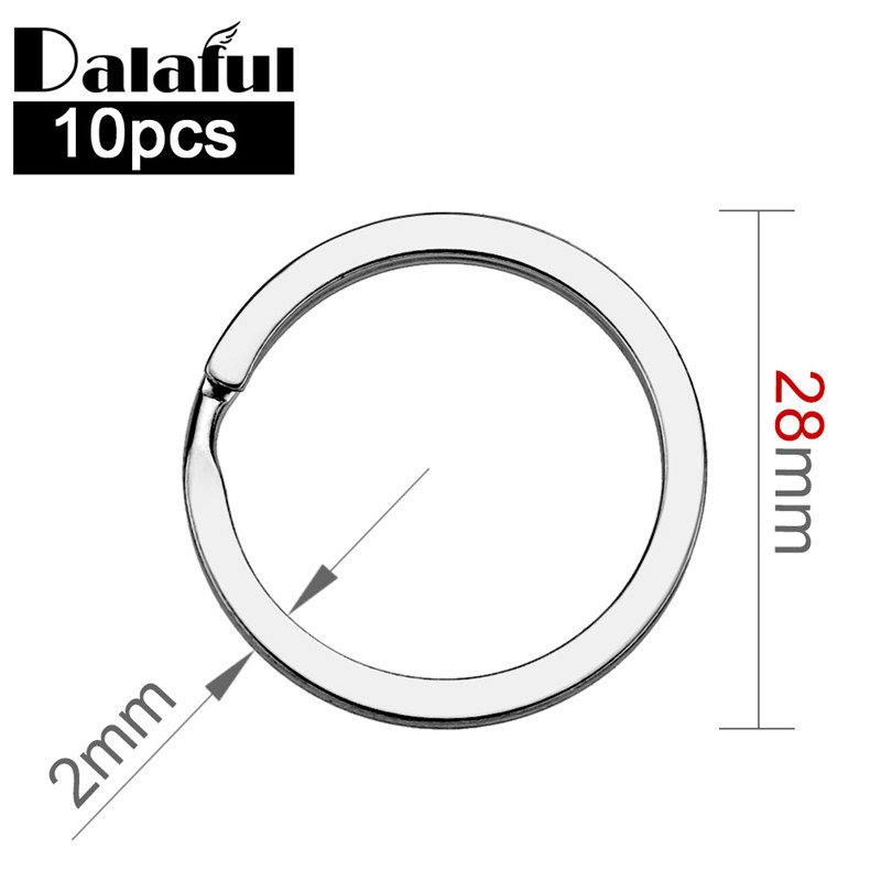 10pcs 28mm Keychain Split Ring - Compass Keychain Mini review and price
