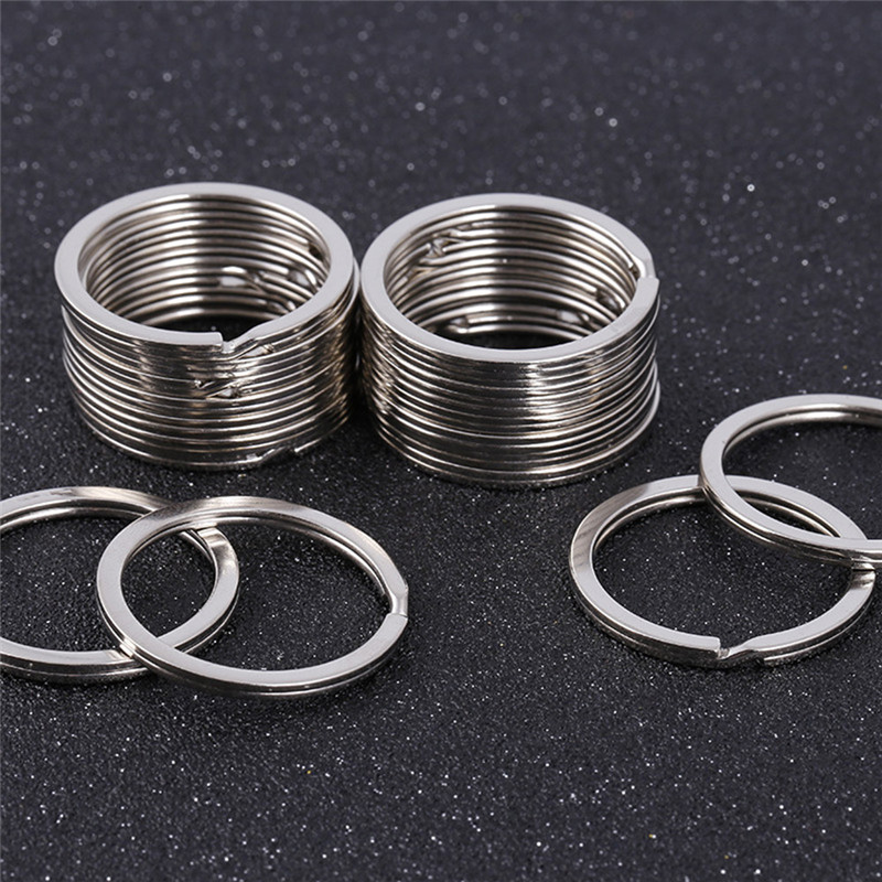 10pcs 28mm Keychain Split Ring - Compass Keychain Mini review and price
