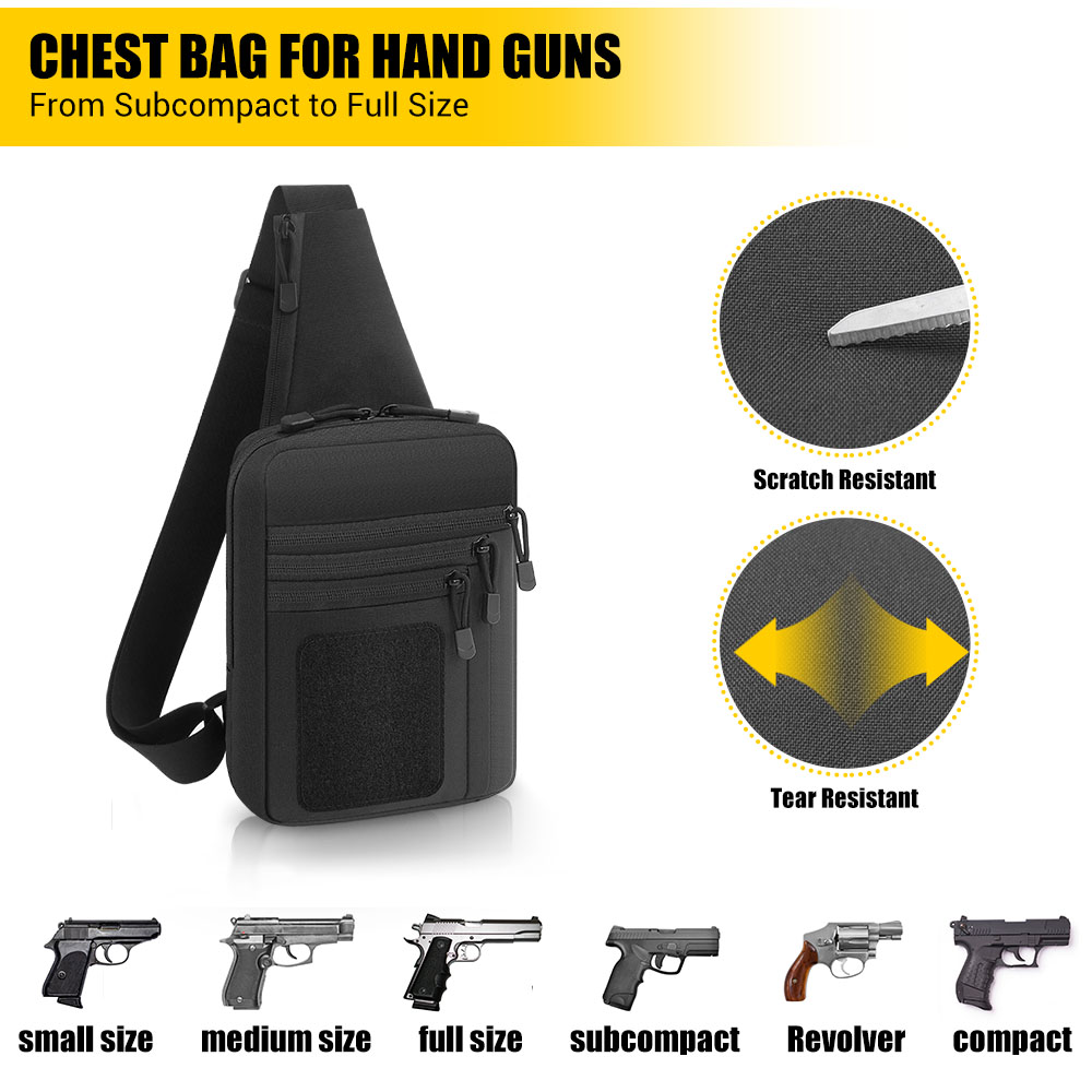Tactical Pistol Gun Bag Concea - Edc Carry Bag For Pistol review and price
