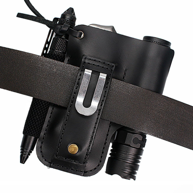 EDC Leather Flashlight Tool Ho - Edc Carry Holster review and price