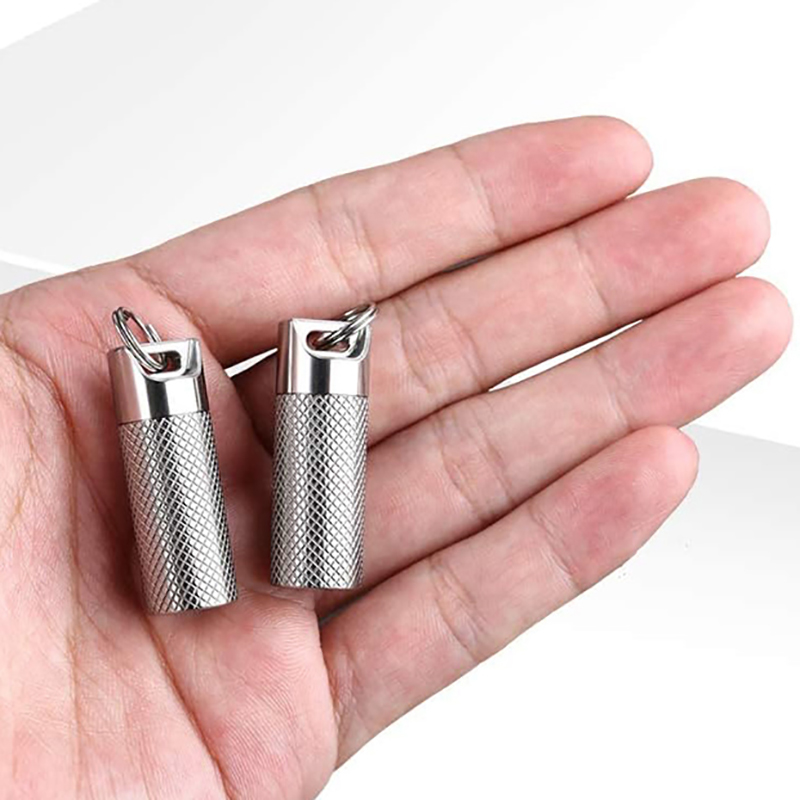 Titanium Alloy Mini Waterproof - Edc Pill Carry review and price