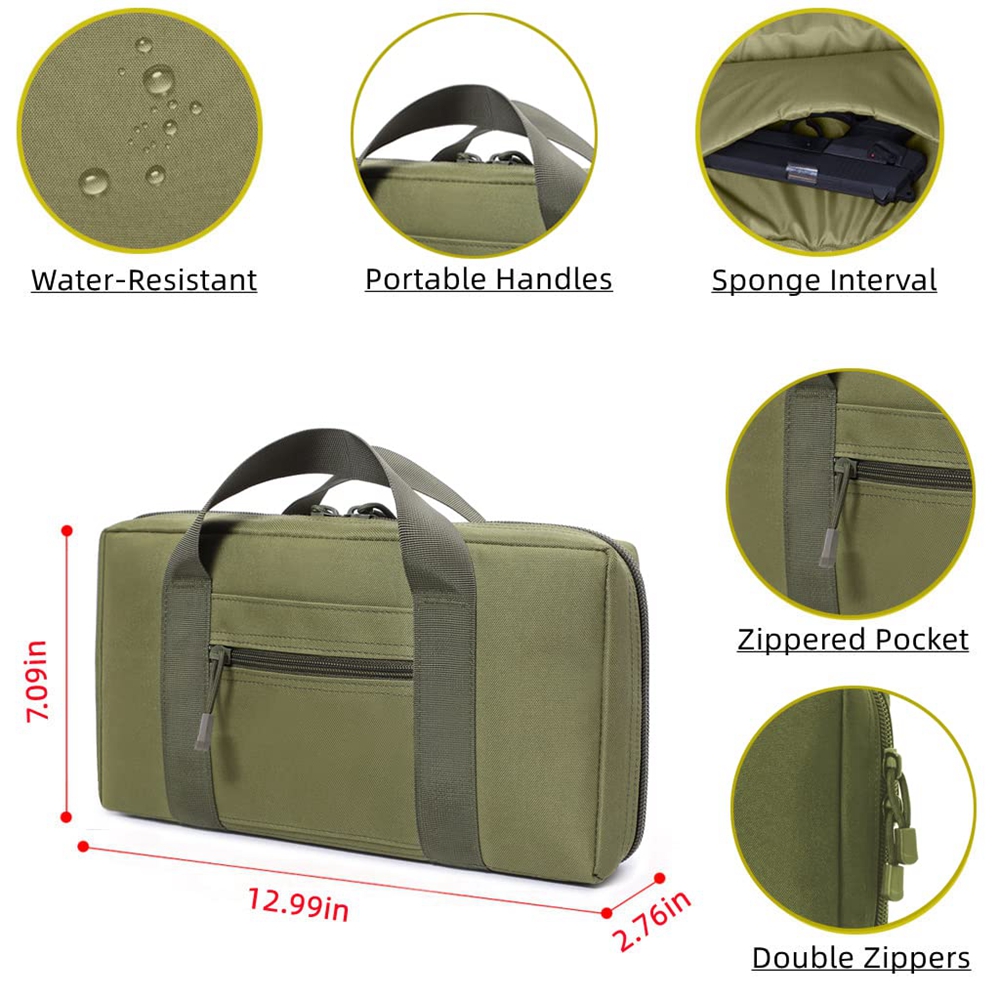 Tactical Pistol Range Bag Gun  - Edc Carry Bag For Pistol review and price