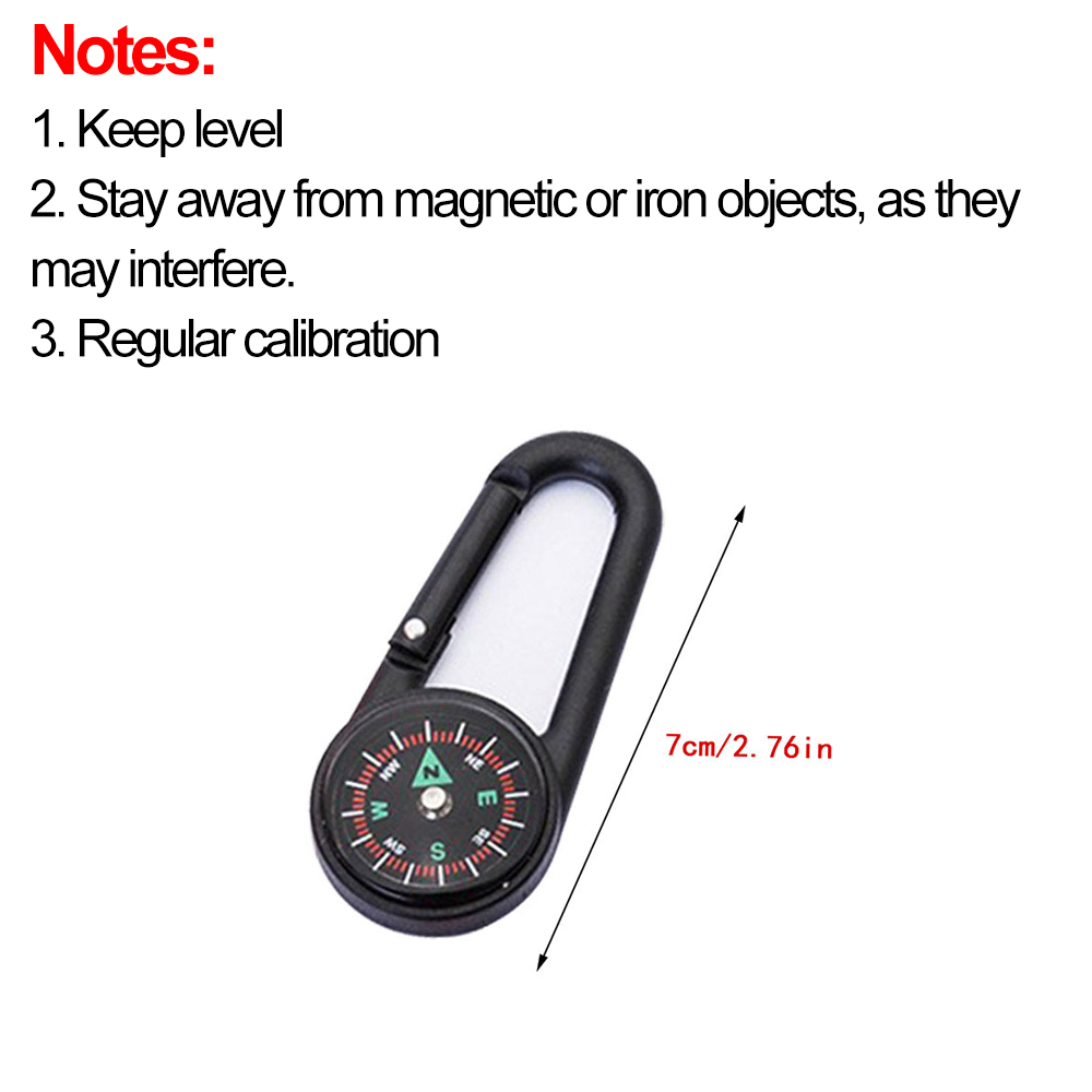 Outdoor Compass Carabiner Mini - Compass Keychain Mini review and price