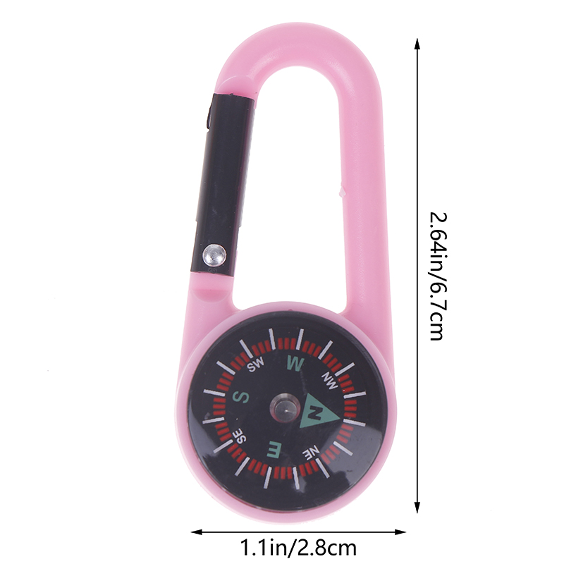 Outdoor ABS Mini Compass Carab - Compass Keychain Mini review and price