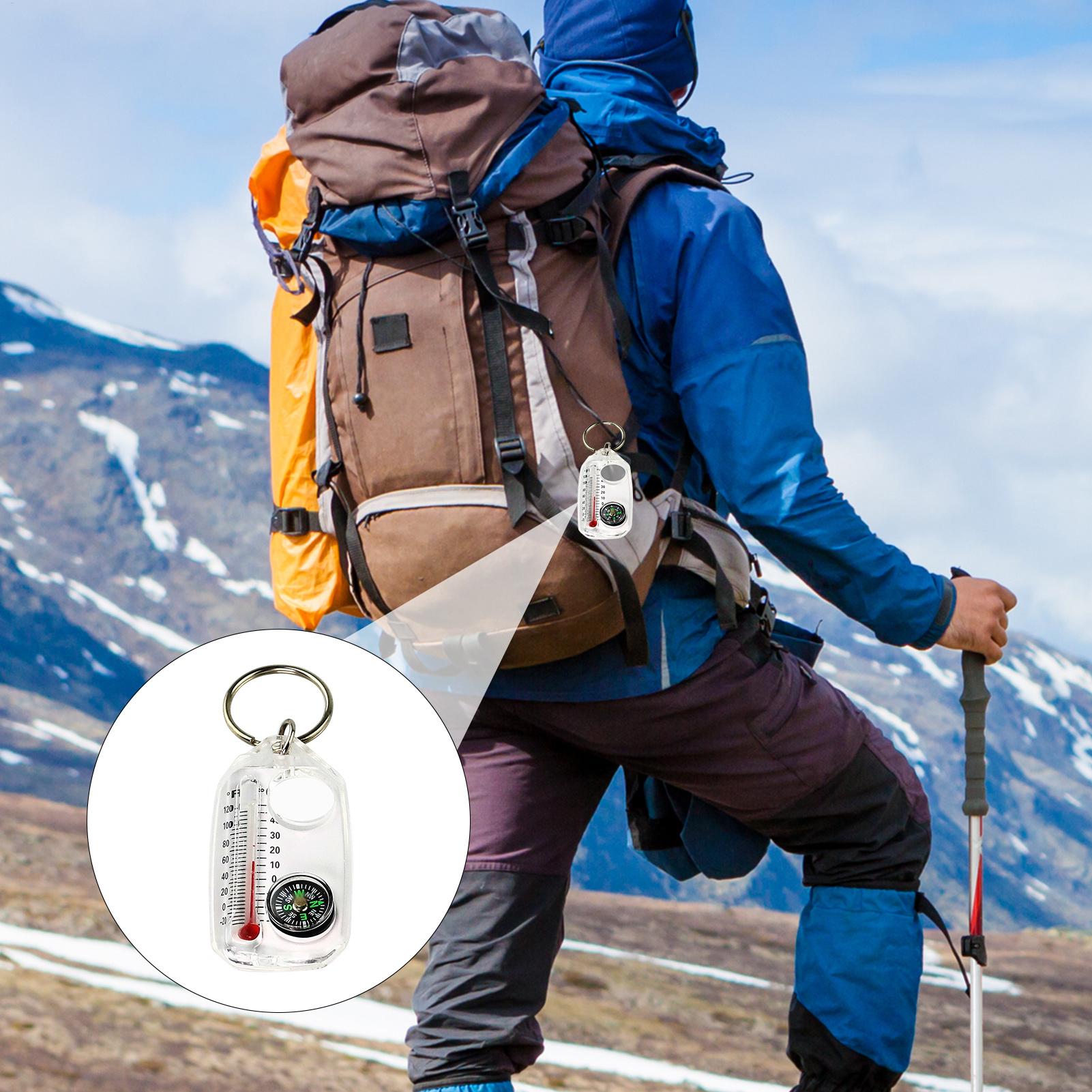3in 1Pocket Survival Compass M - Compass Keychain Mini review and price