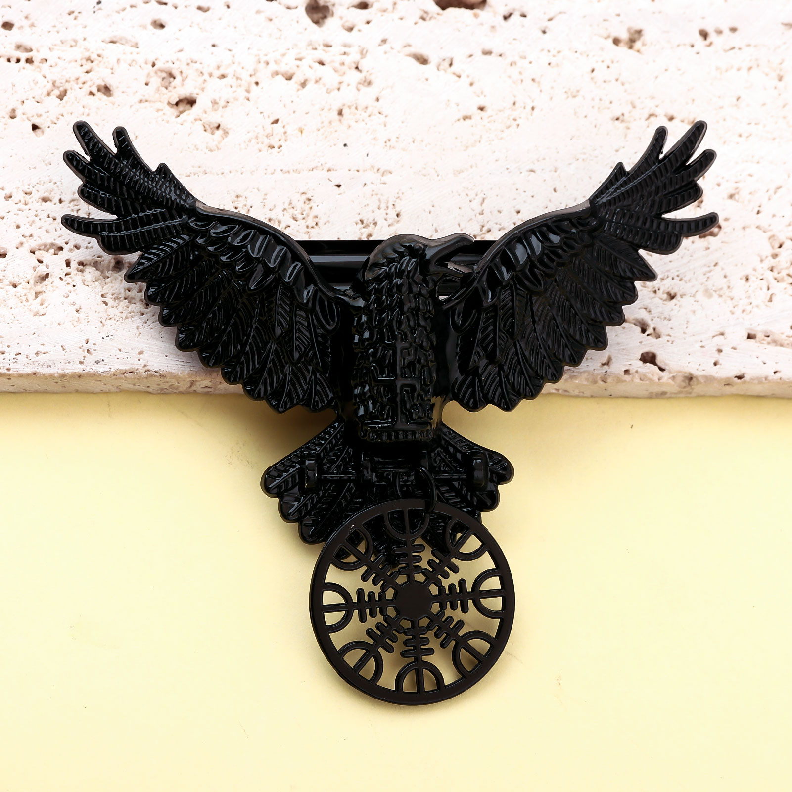 Vintage Viking Black Crow Neck - Compass Keychain Mini review and price