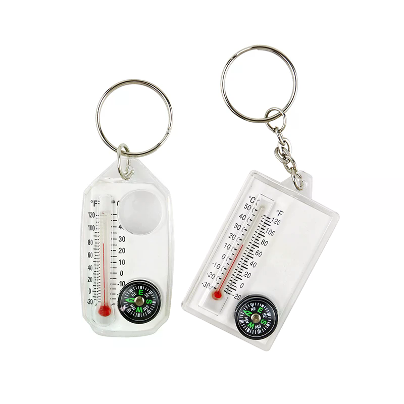 Outdoor Mountaineering Buckle  - Compass Keychain Mini review and price