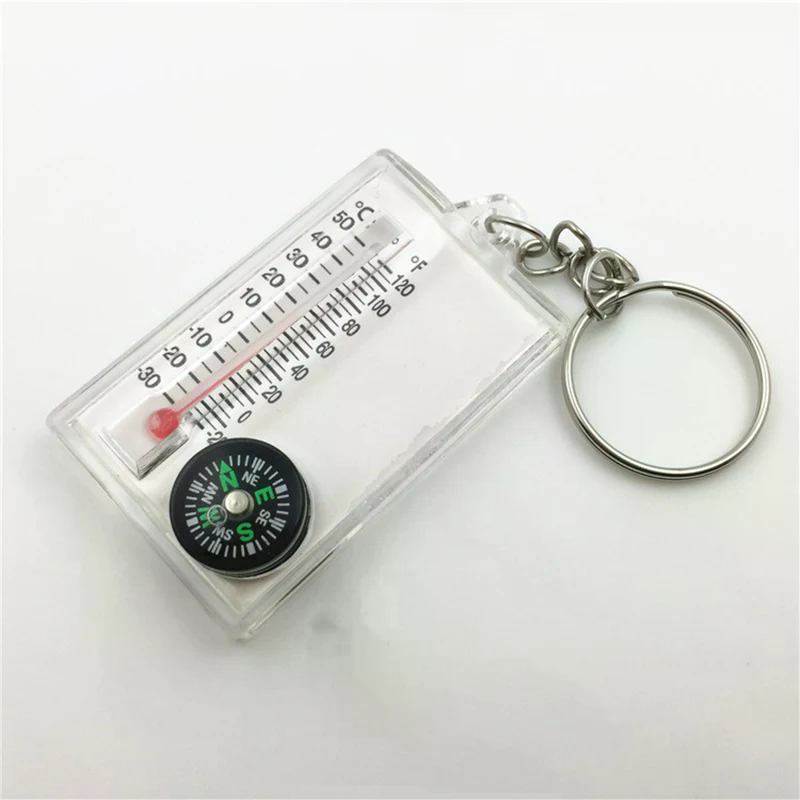 Outdoor Mountaineering Buckle  - Compass Keychain Mini review and price