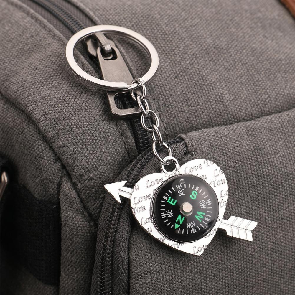 High-end Texture Keychain Mini - Compass Keychain Mini review and price