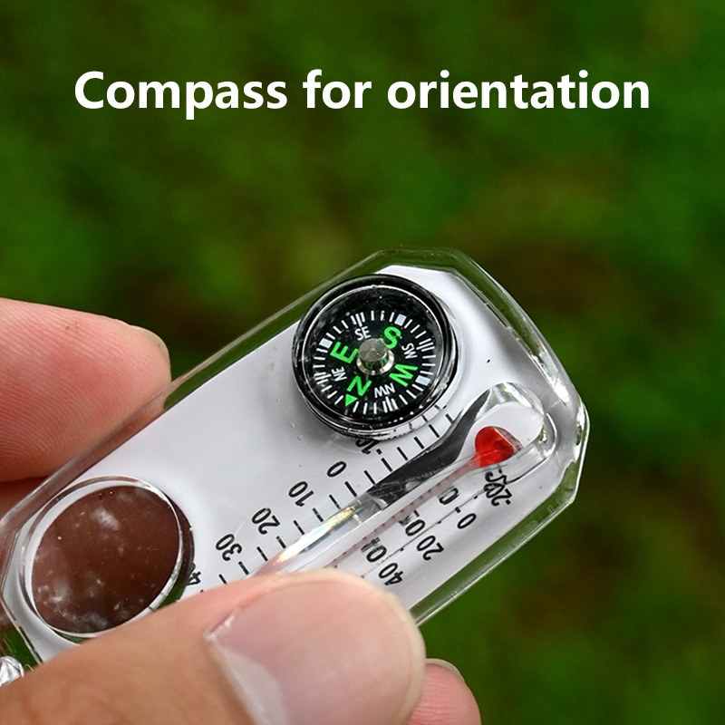 Outdoor Equipment Compass Ther - Compass Keychain Mini review and price