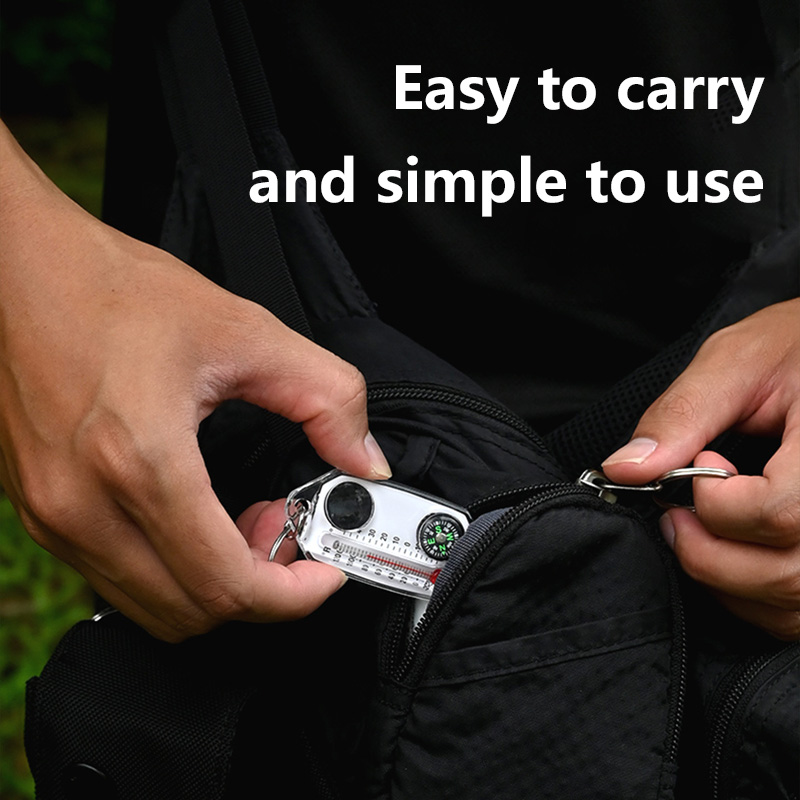 Outdoor Equipment Compass Ther - Compass Keychain Mini review and price
