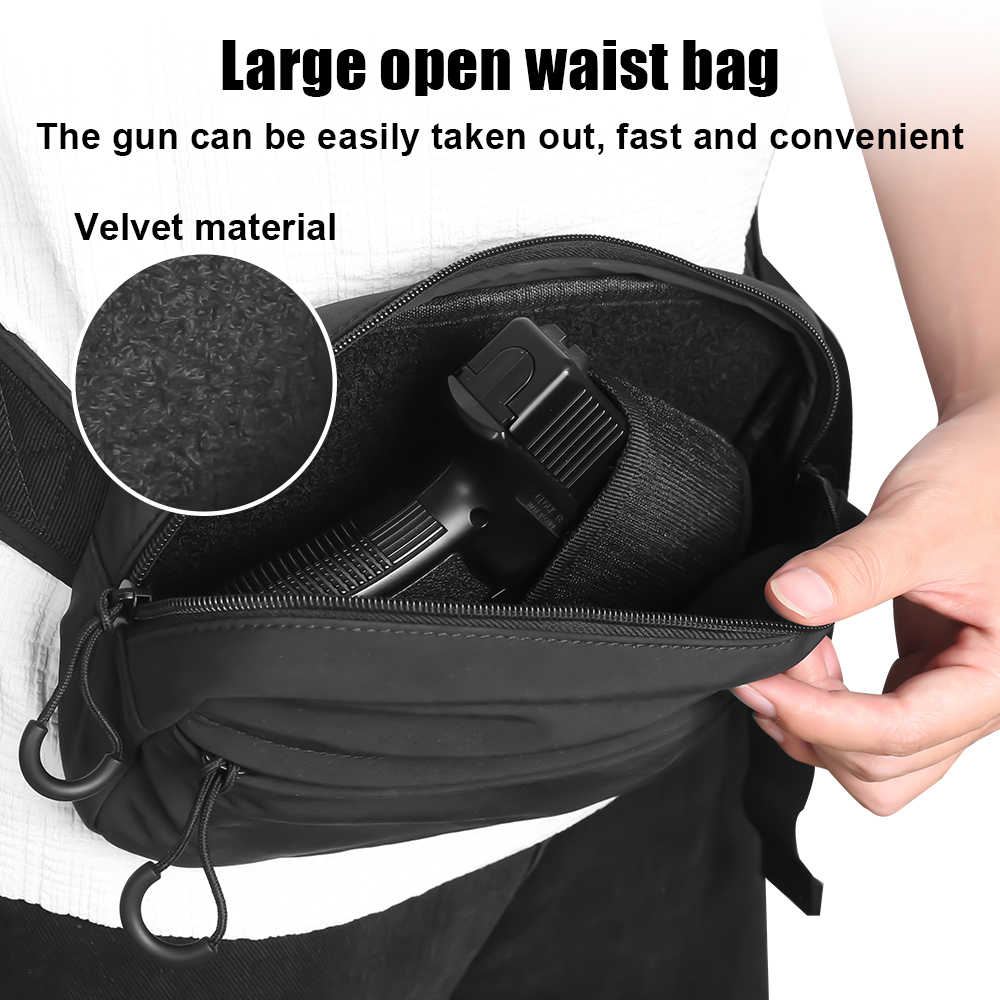 Tactical Crossbody Bag Pistol  - Appendix Carry Edc review and price