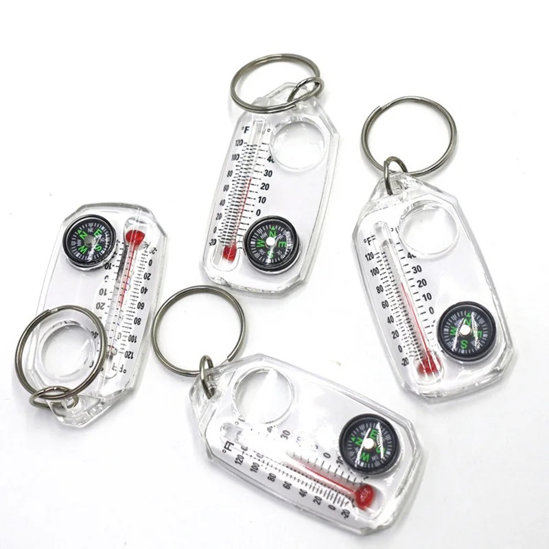 3 in 1 Keychain Compass Portab - Compass Keychain Mini review and price