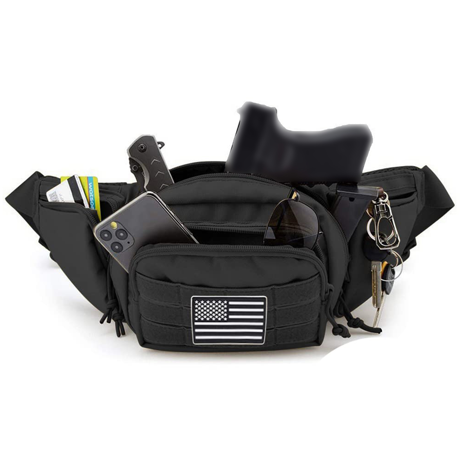Tactical Fanny Pack Gun Holste - Edc Carry Bag For Pistol review and price
