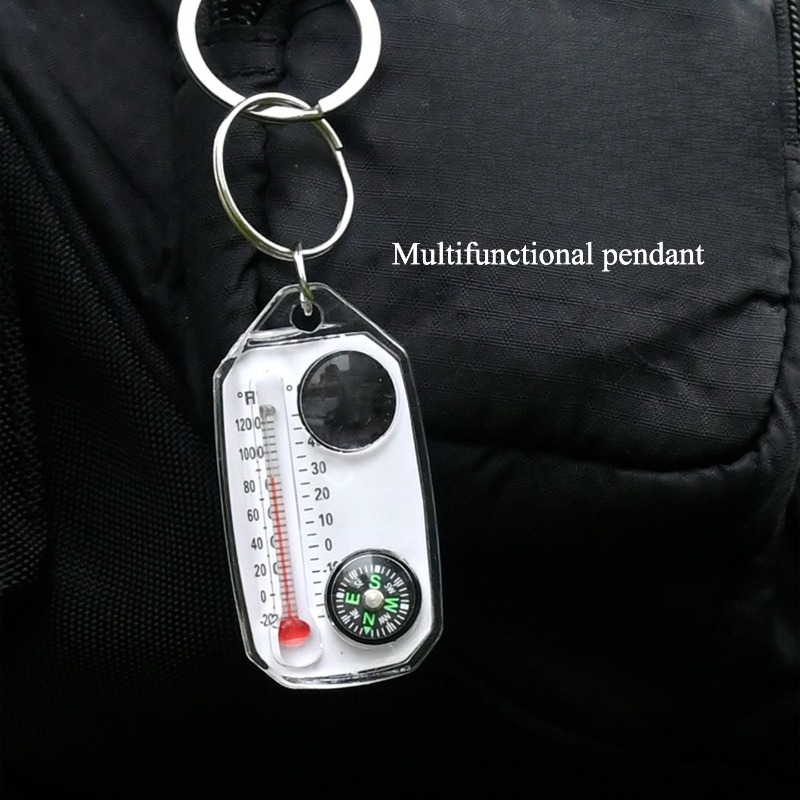 Outdoor Survival Compass Keych - Compass Keychain Mini review and price