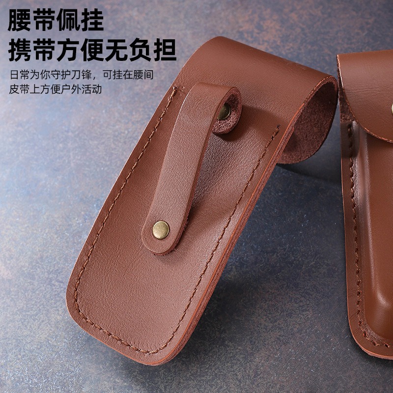 Genuine Leather Knife Sheath f - Edc Carry Belt Leather review and price