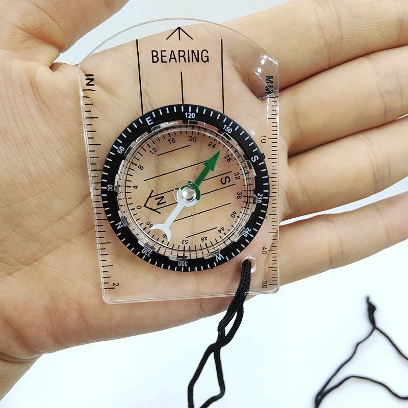 1pc new outdoor mini acrylic t - Compass Keychain Mini review and price